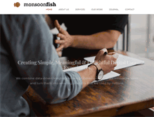 Tablet Screenshot of monsoonfish.com
